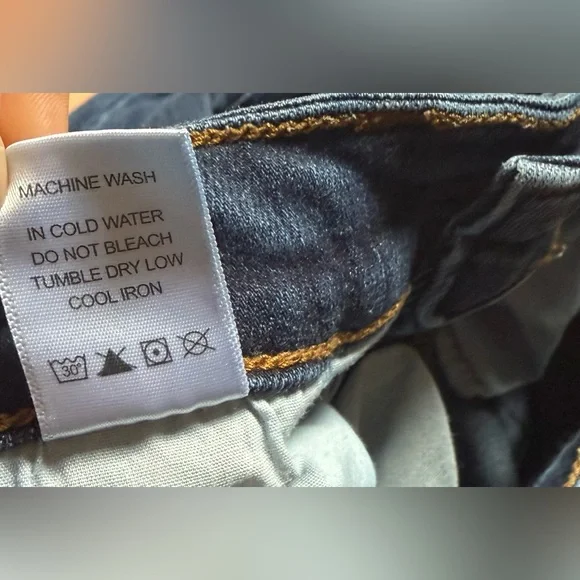 Judy Blue Dark Wash Straight Leg Jeans - Picture 7 of 7